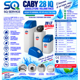 Addolcitore Acqua Cabinato 28 lt resina- Anticalcare