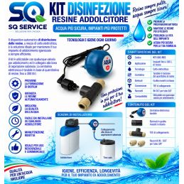 Idroclor 3/8" -  Disinfezione delle resine