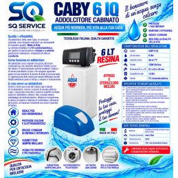 Addolcitore Acqua Cabinato 6 lt resina- Anticalcare