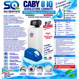 Addolcitore Acqua Cabinato 8 lt resina- Anticalcare