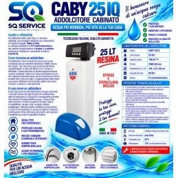Addolcitore Acqua Cabinato 25 lt resina- Anticalcare