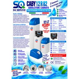 Addolcitore Acqua Cabinato 8 lt resina- Anticalcare