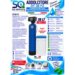 Addolcitore Acqua Doppio corpo 38 lt resina- Anticalcare