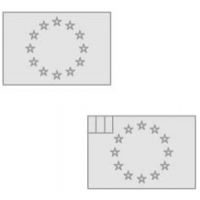 bandiere unione europea nazionali